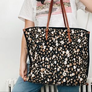 Anthropologie Canvas Tote